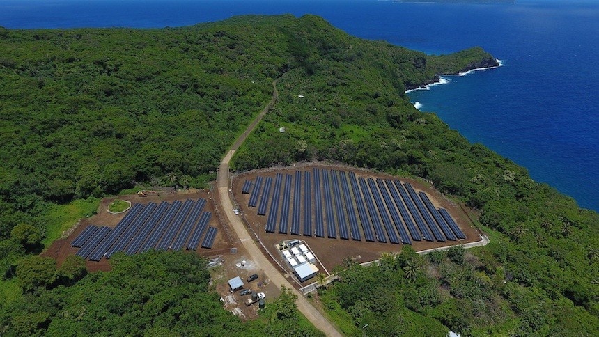 Tesla consigue que una isla funcione sólo con energía solar